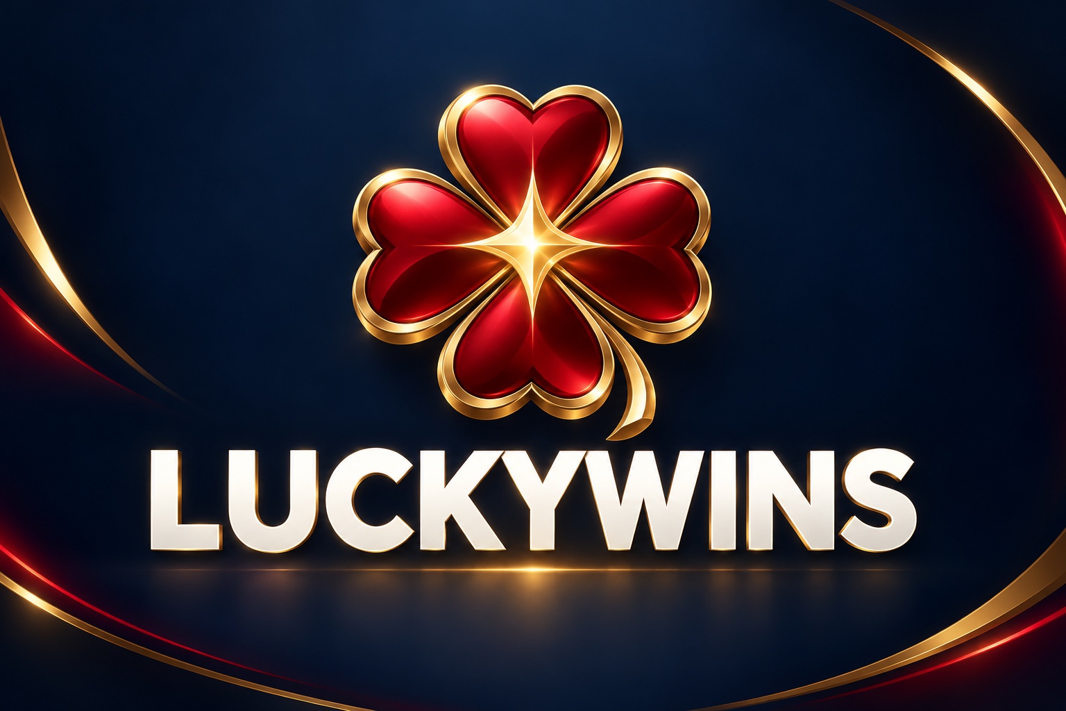 LUCKYWINS illustrated brand card