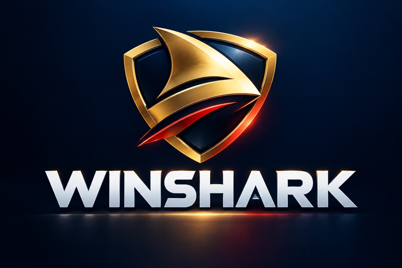WINSHARK illustrated brand card