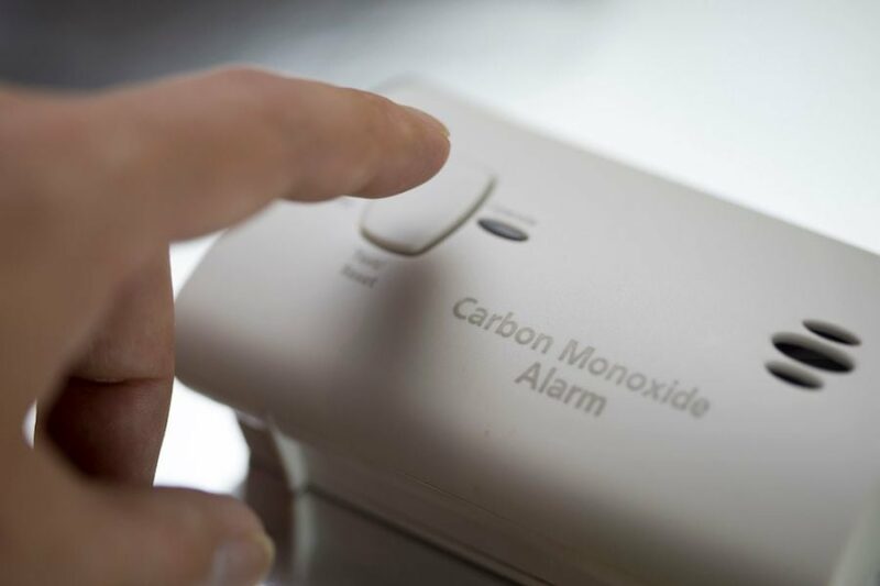 5 Ways to Improve Your Indoor Air Quality. Image of Carbon Monoxide monitor.